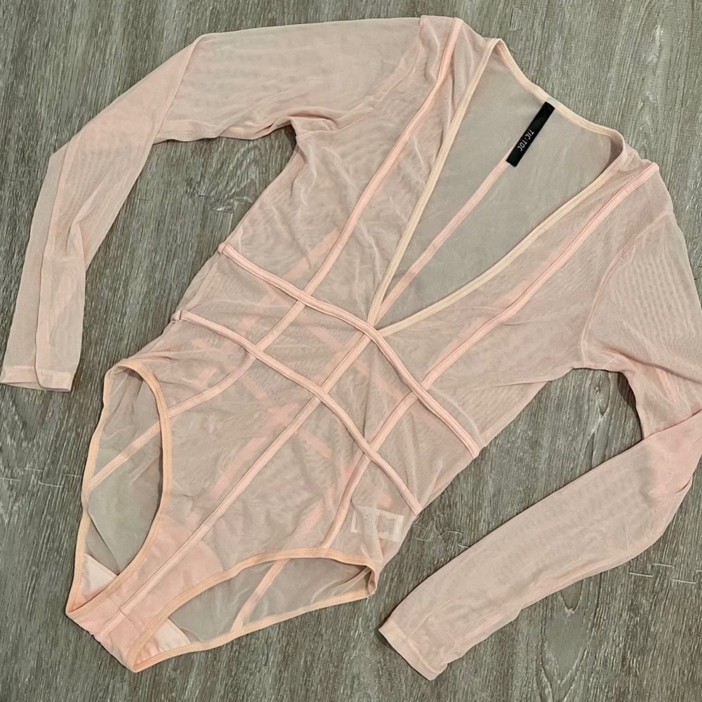 Sheer bodysuit